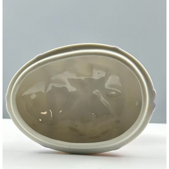 Vintage Lefton Ceramic Easter Egg with spring floral design - Picture 1 of 10